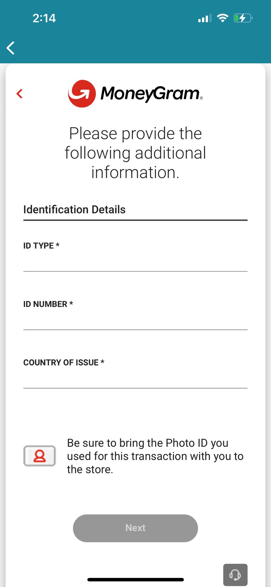 Create Account