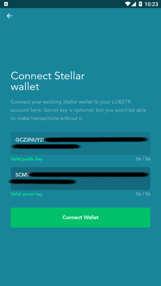 Step 3d: Connect Wallet